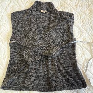 Carol Rose Charcoal Cardigan